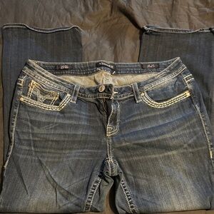 Vigoss Women's Blue Boot Cut Jeans